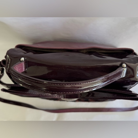 My Flat In London Leopard Faux Fur & Patent Bow Bag MFIL Creed – Rare Sz Medium - Picture 13 of 15